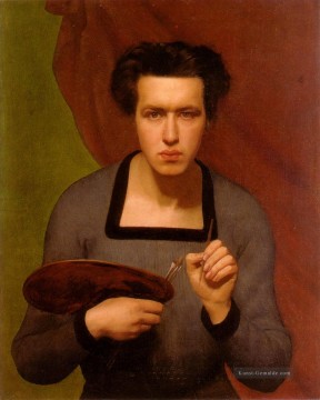  Louis Kunst - Portrait de artiste Anne Francois Louis Janmot